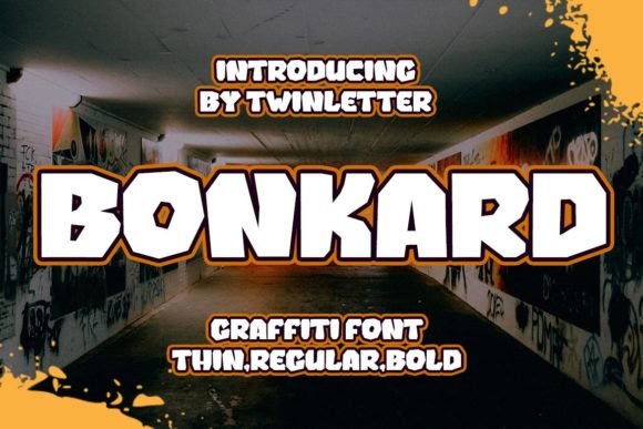 Bonkard Font - Featured Image