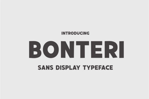 Bonteri Font - Featured Image