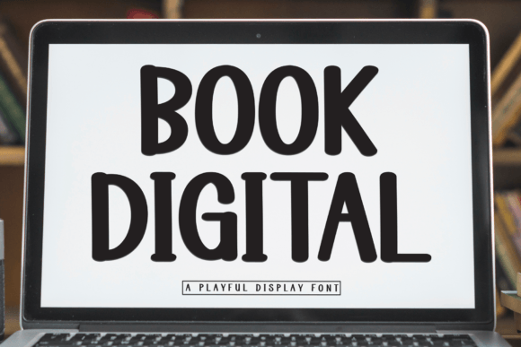Book Digital Font - Featured Image