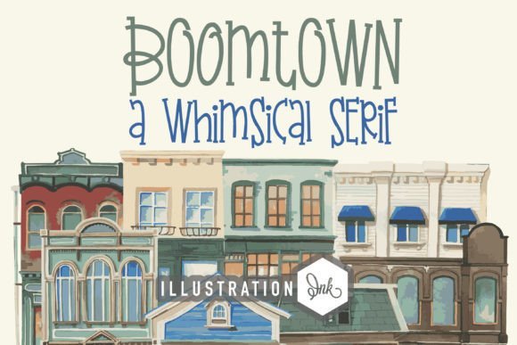 Boomtown Font - Featured Image