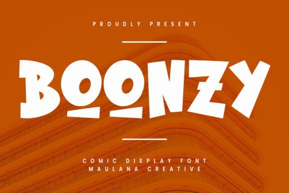Boonzy Font - Featured Image