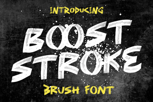 Boost Stroke Font - Featured Image