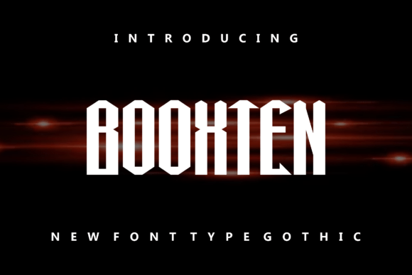 Booxten Font - Featured Image
