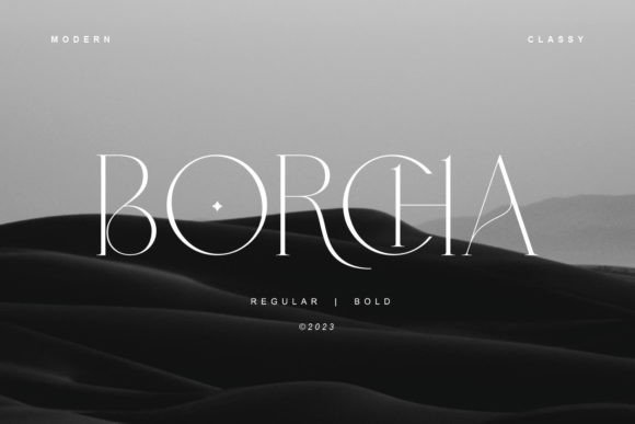 Borcha Font - Featured Image