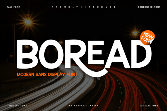 Boread Font - Featured Image