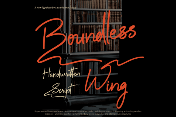 Boundless Wing Font - Featured Image