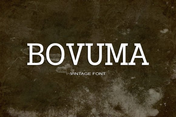 Bovuma Font - Featured Image