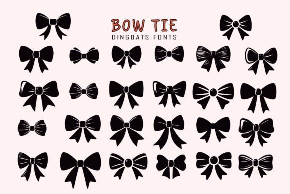 Bow Tie Font - Featured Image