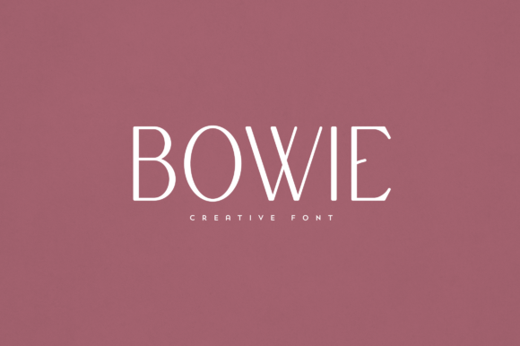 Bowie Font - Featured Image