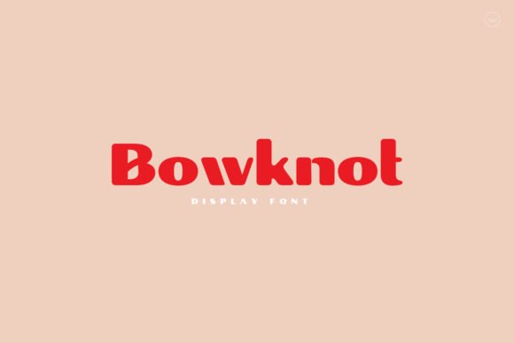 Bowknot Font - Featured Image