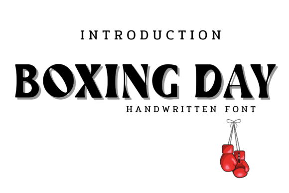 Boxing Day Font - Featured Image
