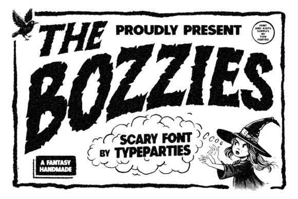 Bozzies Font - Featured Image