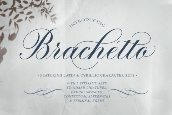 Brachetto Font - Featured Image