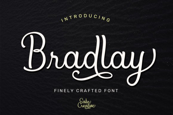 Bradlay Font - Featured Image