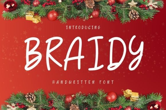 Braidy Font - Featured Image