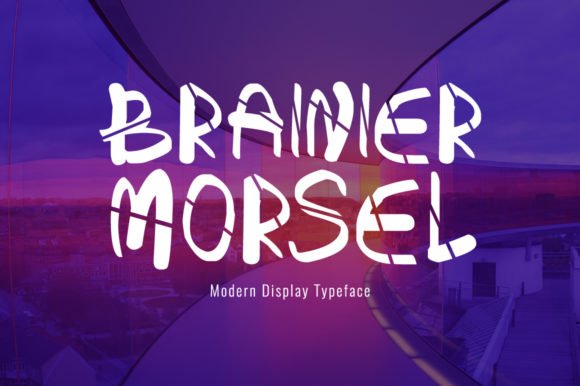Brainier Morsel Font - Featured Image