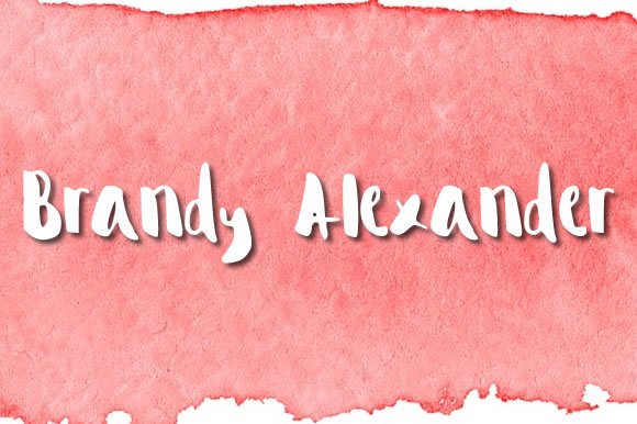 Brandy Alexander Font - Featured Image