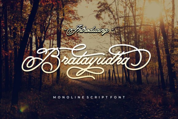 Bratayudha Font - Featured Image
