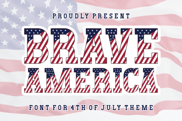 Brave America Font - Featured Image