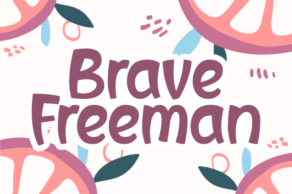 Brave Freeman Font - Featured Image