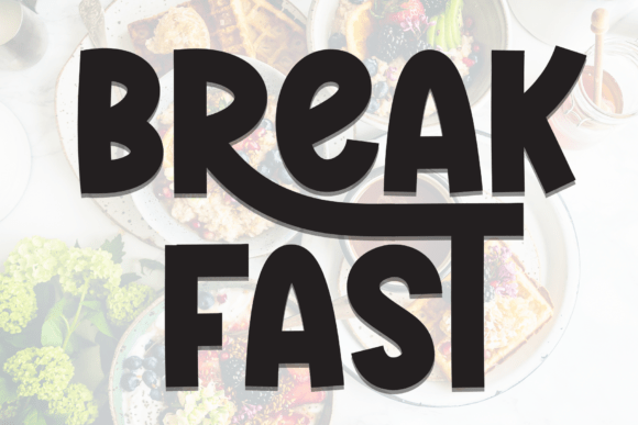 Break Fast Font - Featured Image