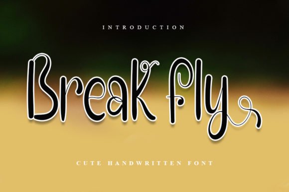 Break Fly Font - Featured Image