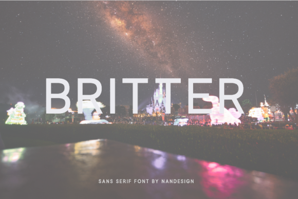 Britter Font - Featured Image
