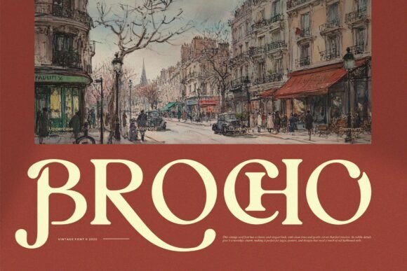 Brocho Font - Featured Image