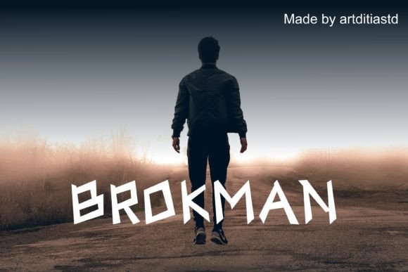 Brokman Font - Featured Image