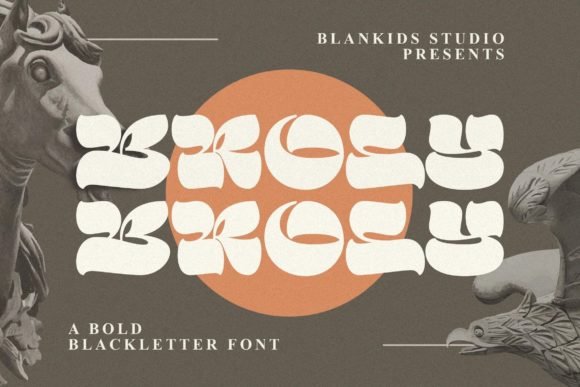 Broly Font - Featured Image