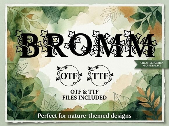 Bromm Font - Featured Image