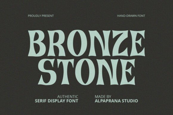 Bronze Stone Font - Featured Image