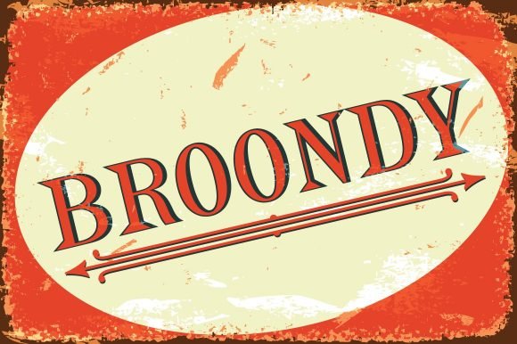 Broondy Font - Featured Image