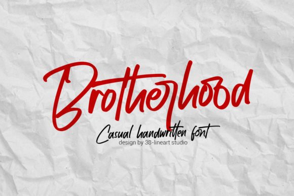 Brotherhood Font - Featured Image
