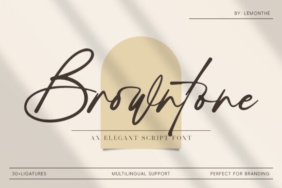 Browntone Font - Featured Image