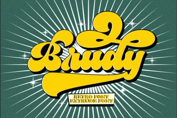 Brudy Font - Featured Image