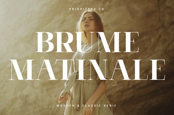 Brume Matinale Font - Featured Image