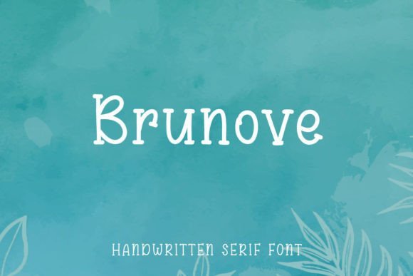 Brunove Font - Featured Image