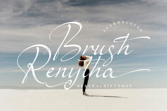 Brush Renytha Font - Featured Image