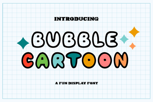 Bubble Cartoon Font - Featured Image