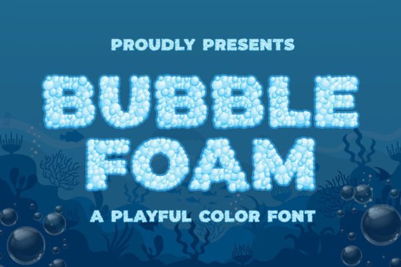 Bubble Foam Font - Featured Image