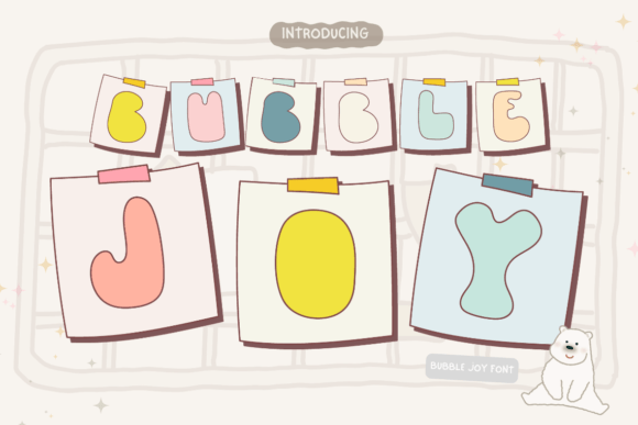 Bubble Joy Font - Featured Image