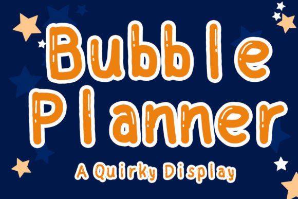 Bubble Planner Font - Featured Image