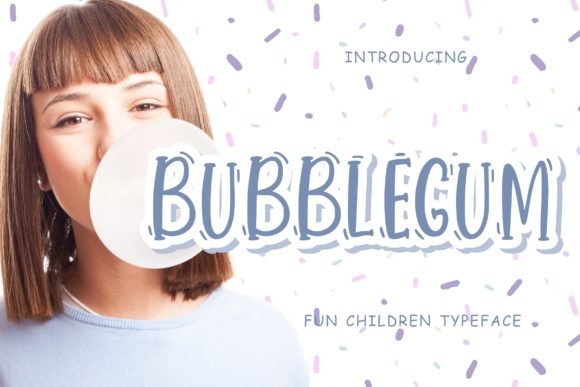 Bubblegum Font - Featured Image