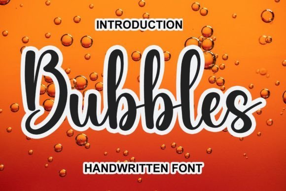 Bubbles Font - Featured Image