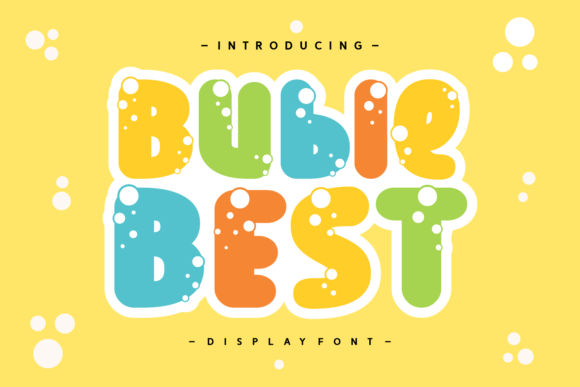 Buble Best Font - Featured Image