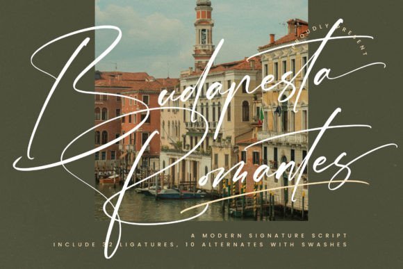 Budapesta Romantes Font - Featured Image