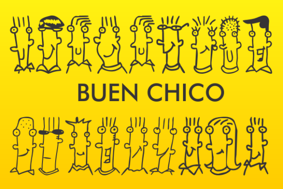 Buen Chico Font - Featured Image