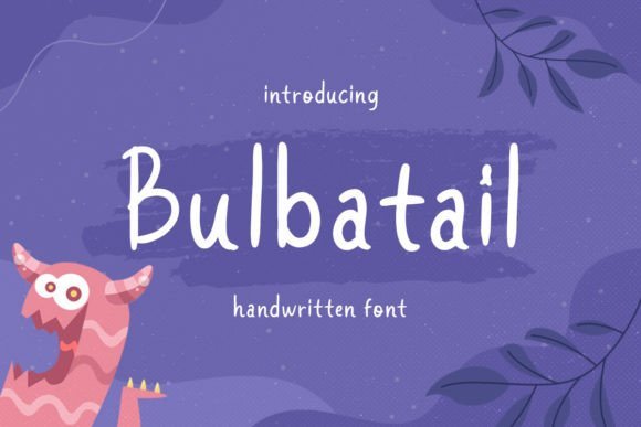 Bulbatail Font - Featured Image