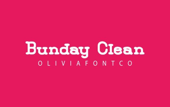 Bunday Clean Font - Featured Image